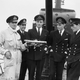 Los oficiales del HMS Seraph. Wikimedia Commons